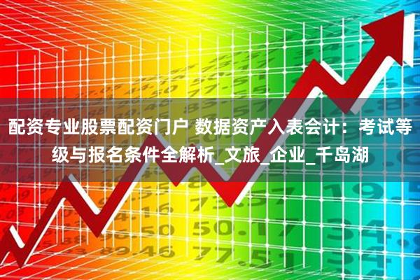 配资专业股票配资门户 数据资产入表会计：考试等级与报名条件全解析_文旅_企业_千岛湖