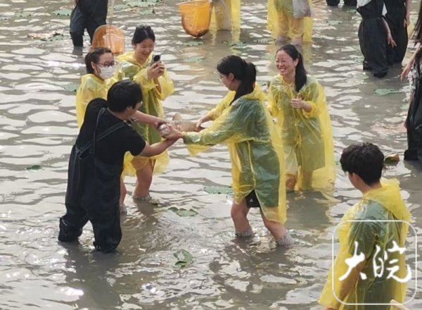 股票杠杆配资网 安财大百名学子一起摸鱼，食堂将烧鱼免费送给同学们品尝_大皖新闻 | 安徽网